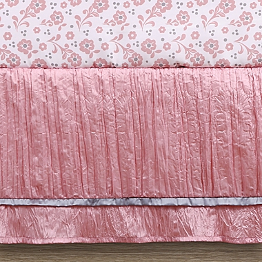 The Peanutshell&trade; Bella 3-Piece Crib Bedding Set in Pink. View a larger version of this product image.