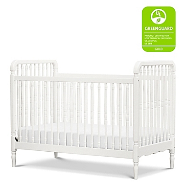 Million Dollar Baby Classic Liberty 3-in-1 Convertible Spindle Crib in Warm White. View a larger version of this product image.