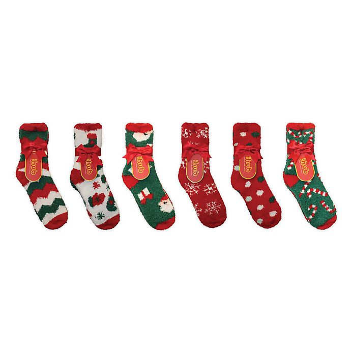 3-Pack Women's Holiday Socks | Bed Bath & Beyond