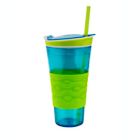 Alternate image 0 for Snackeez&trade; 2-in-1 Snack Cup in Blue/Green