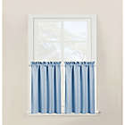 Alternate image 0 for Wamsutta&reg; Hotel 2-Pack 45-Inch Window Curtain Tier Pair in Blue