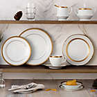 Alternate image 3 for Noritake&reg; Stavely Gold Scalloped Accent Plate