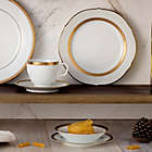 Alternate image 2 for Noritake&reg; Stavely Gold Scalloped Accent Plate