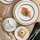 Alternate image 5 for Noritake&reg; Stavely Gold Scalloped Accent Plate