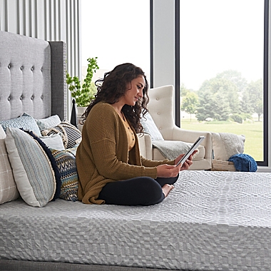 Sealy&reg; 8&quot; Copper Gel-Infused Memory Foam Medium Twin Mattress. View a larger version of this product image.