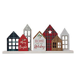 Glitzhome® Christmas House Decoration in Red