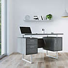 Alternate image 7 for Techni Mobili Modern Office Desk in Grey