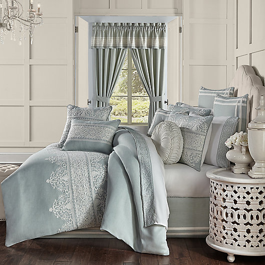 Alternate image 1 for J. Queen New York™ Patricia 4-Piece Comforter Set in Spa