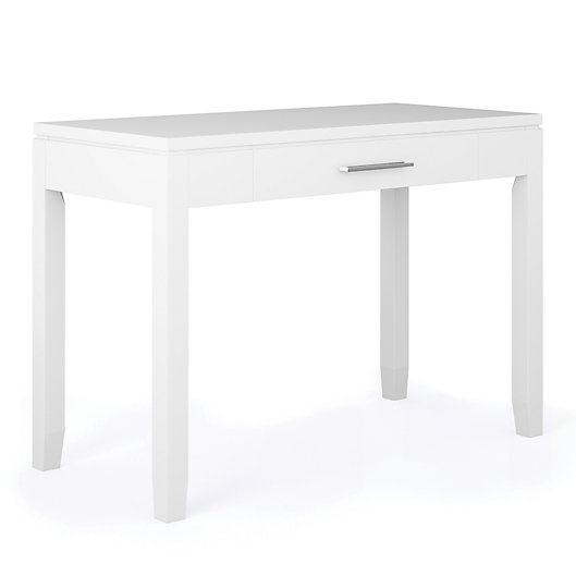 Alternate image 1 for Simpli Home Cosmopolitan Solid Wood Office Desk