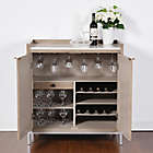 Alternate image 3 for O&amp;O by Olivia &amp; Oliver&trade; Wood and Marble Wine Storage Cabinet in Grey