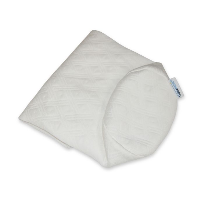 Therapedic® Neck Roll Pillow Cover in White | Bed Bath ...