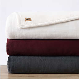 UGG® Coco Twin Blanket in Cola