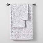 Alternate image 1 for Wamsutta&reg; Montville Fingertip Towel in Grey/Violet