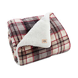 UGG® Avery Quilted Throw Blanket in Winter Plaid