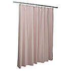 Alternate image 1 for Microfiber Soft Touch Shower Curtain Liner