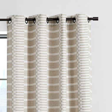 Urban Thread&reg; Ranchester 84-Inch Grommet Room Darkening Curtain Panel in Natural (Single). View a larger version of this product image.