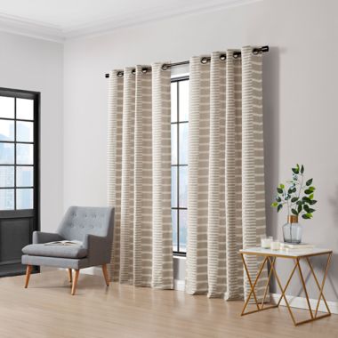 Urban Thread&reg; Ranchester 84-Inch Grommet Room Darkening Curtain Panel in Natural (Single). View a larger version of this product image.