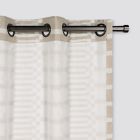Alternate image 2 for Urban Thread&reg; Ranchester 84-Inch Grommet Room Darkening Curtain Panel in Natural (Single)
