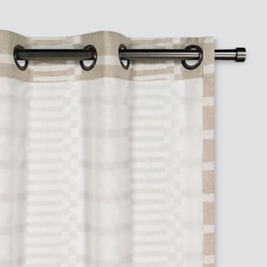 Urban Thread&reg; Ranchester 84-Inch Grommet Room Darkening Curtain Panel in Natural (Single). View a larger version of this product image.