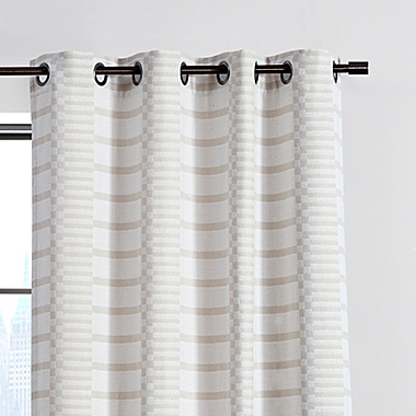 UrbanThread&reg; Ranchester 84-Inch Grommet Room Darkening Curtain Panel in White (Single). View a larger version of this product image.