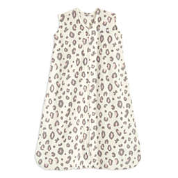 HALO® SleepSack® Medium Leopard Micro-Fleece Wearable Blanket in White/Pink