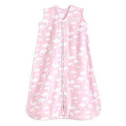 HALO® SleepSack® Small Swans Micro-Fleece Wearable Blanket in Pink