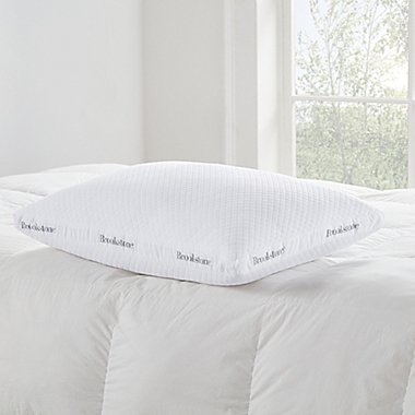 Brookstone&reg; THERMO-STAT&trade; Down Alternative Side Sleeper Pillow. View a larger version of this product image.