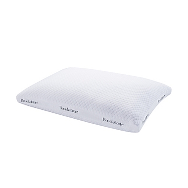 Brookstone&reg; THERMO-STAT&trade; Down Alternative Side Sleeper Pillow. View a larger version of this product image.