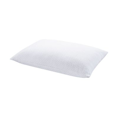 Brookstone&reg; THERMO-STAT&trade; Down Alternative Back/Stomach Sleeper Bed Pillow