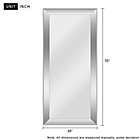 Alternate image 4 for Modern Full Length Standing 34-Inch x 74-Inch Mirror in Silver
