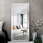 Alternate image 1 for Modern Full Length Standing 34-Inch x 74-Inch Mirror in Silver