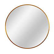 Neutype 40.5-Inch Round Wall Mirror in Gold