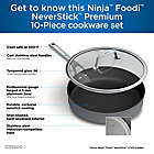 Alternate image 6 for Ninja&trade; Foodi&trade; NeverStick&trade; Premium Hard-Anodized 10-Piece Cookware Set