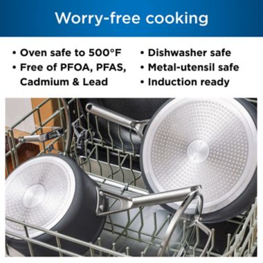 Ninja&trade; Foodi&trade; NeverStick&trade; Premium Hard-Anodized 10-Piece Cookware Set. View a larger version of this product image.