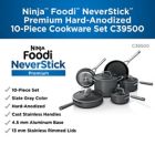 Alternate image 8 for Ninja&trade; Foodi&trade; NeverStick&trade; Premium Hard-Anodized 10-Piece Cookware Set