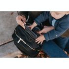 Alternate image 6 for Little Unicorn Skyline Faux Leather Diaper Backpack