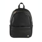 Alternate image 0 for Little Unicorn Skyline Faux Leather Diaper Backpack in Black
