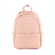 Little Unicorn Skyline Faux Leather Diaper Backpack in Blush