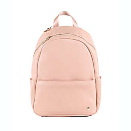 Little Unicorn Skyline Faux Leather Diaper Backpack in Blush