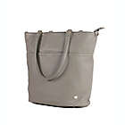 Alternate image 3 for Little Unicorn Citywalk Faux Leather Diaper Tote in Grey