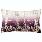 Alternate image 0 for Safavieh Rensia Oblong Throw Pillow in Purple/Silver