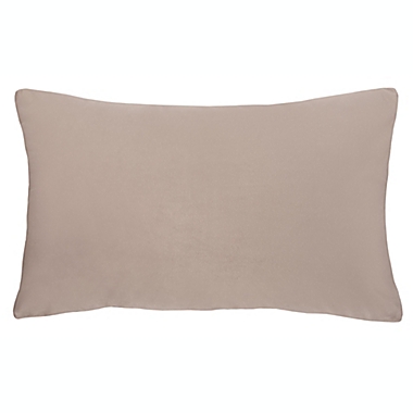 Safavieh Prasla Oblong Throw Pillow in Taupe/Gold. View a larger version of this product image.