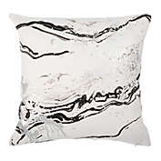 Safavieh Pipin Square Throw Pillow in Beige/Black