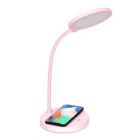 Alternate image 0 for iHome&reg; Led Desk Lamp with Flex Neck &amp; 5-Watt Qi Wireless Charging in Pastel Pink