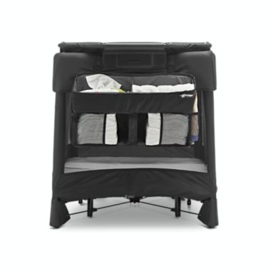 4moms&reg; Breeze&reg; Diaper Storage Caddy in Black. View a larger version of this product image.