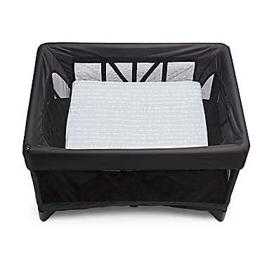 4moms&reg; Breeze&reg; Plus Waterproof Bassinet Sheet in Grey. View a larger version of this product image.
