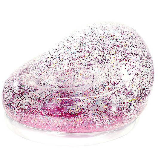 Alternate image 1 for AirCandy Glitter City Inflatable Chair