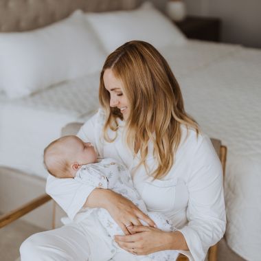 aden + anais&trade; essentials easy swaddle&trade; Newborn 2-Pack Snug Swaddles in Savanna. View a larger version of this product image.