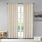 Alternate image 6 for 510 Design Colt Velvet  Rod Pocket Room Darkening Window Curtain  (Set of 2)