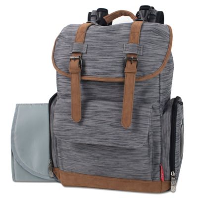 Fisher-Price&reg; Fastfinder Cairn Diaper Backpack in Grey